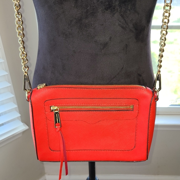Rebecca Minkoff Avery Zest Leather Cross Body Bag EUC Spring - Picture 8 of 16